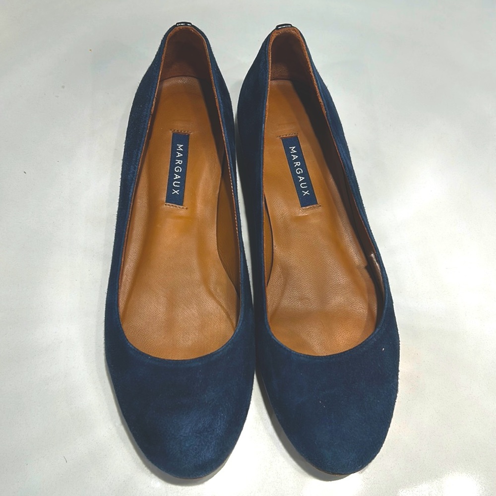 Margaux flats in suede